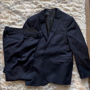 Express Men’s Navy Producer Suit